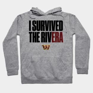 I Survived the Rivera Black Text Hoodie